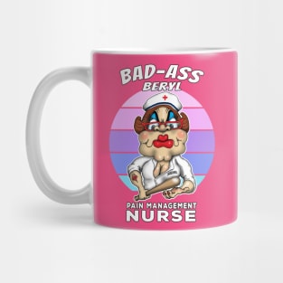 Pain Management Nurse Funny Nursing Design Mug